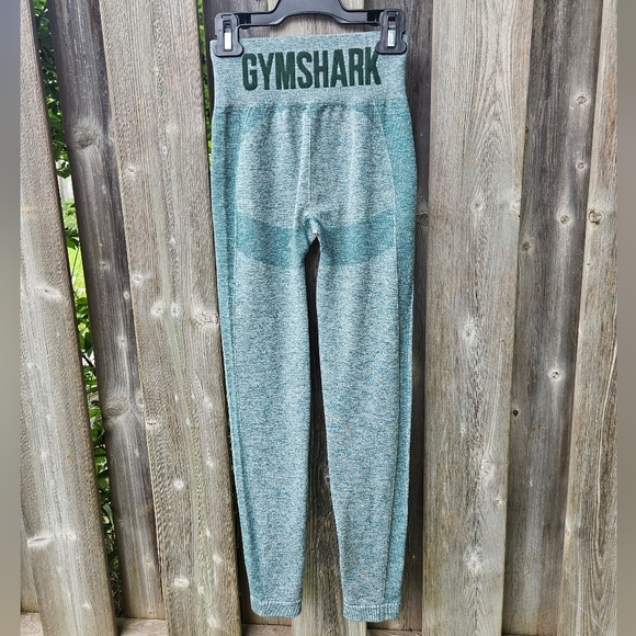 Gymshark leggings, Heathered Teal, size Extra small - Picture 4 of 6